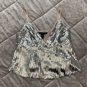 NWT Sequin Top